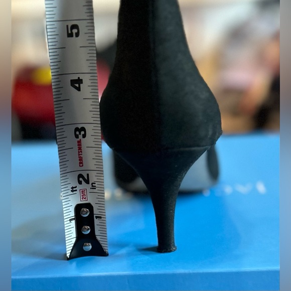 Beyond Skin Booties in black suede size 39 - Picture 3 of 4